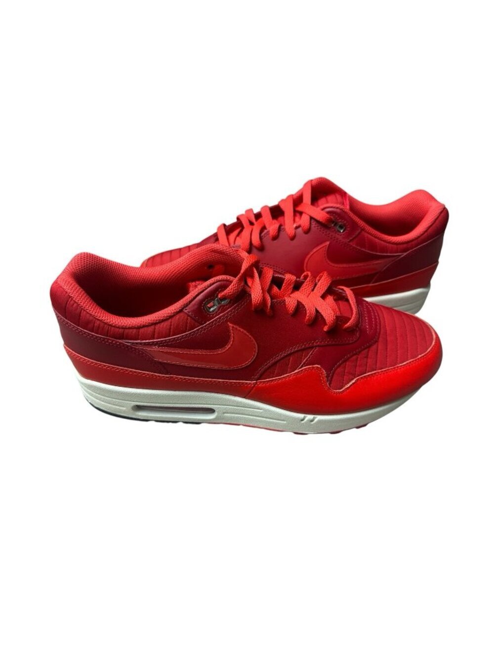 Nike Air Max 1 Gym Red-University Red Sz 13 [HQ3607-687] NWOB